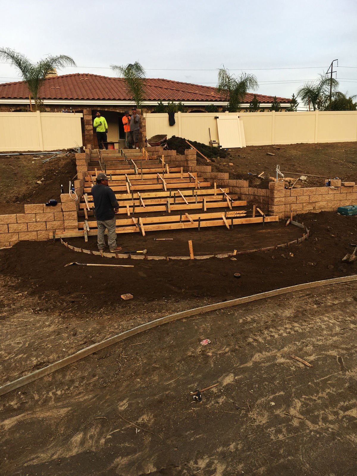 Stamped & Decorative project by Newline Concrete and Pavers