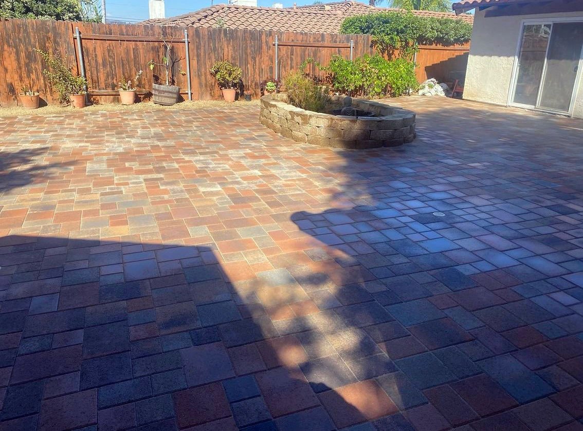 Pavers project by Newline Concrete and Pavers