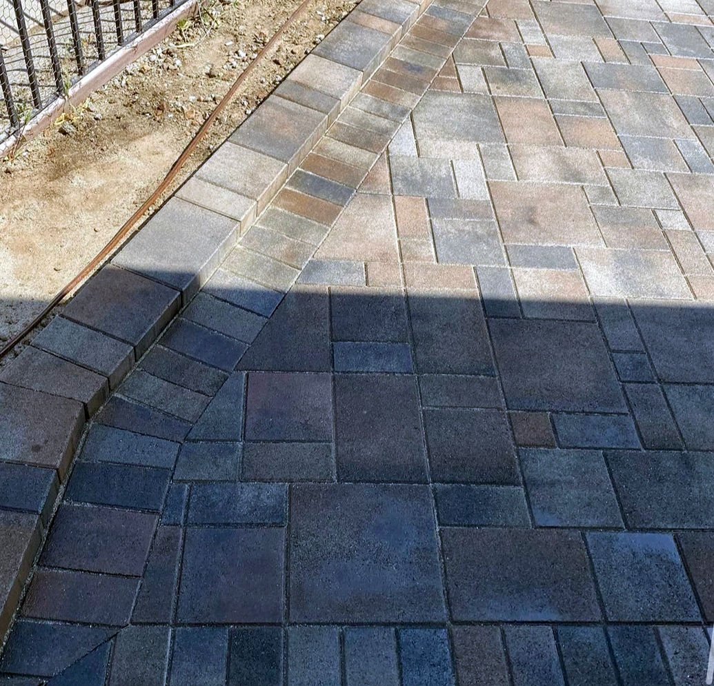 Pavers project by Newline Concrete and Pavers