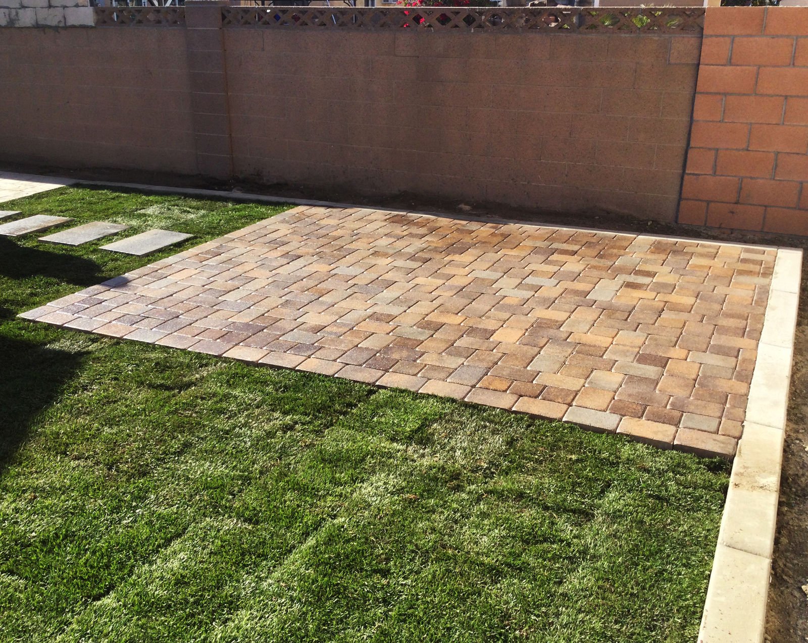Pavers project by Newline Concrete and Pavers
