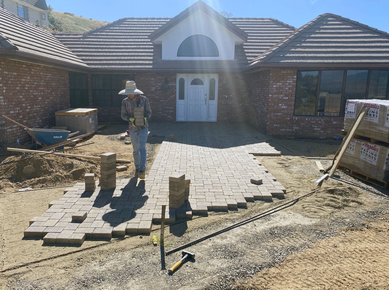 Work In Progress project by Newline Concrete and Pavers