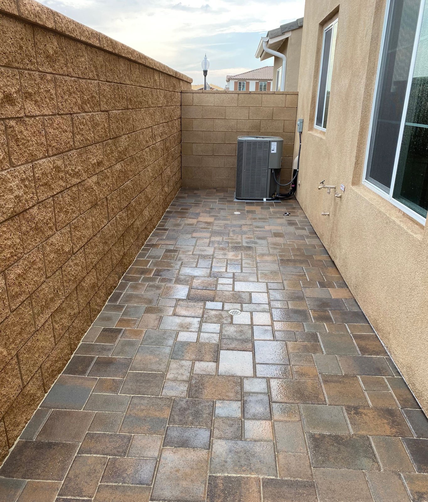 Pavers project by Newline Concrete and Pavers