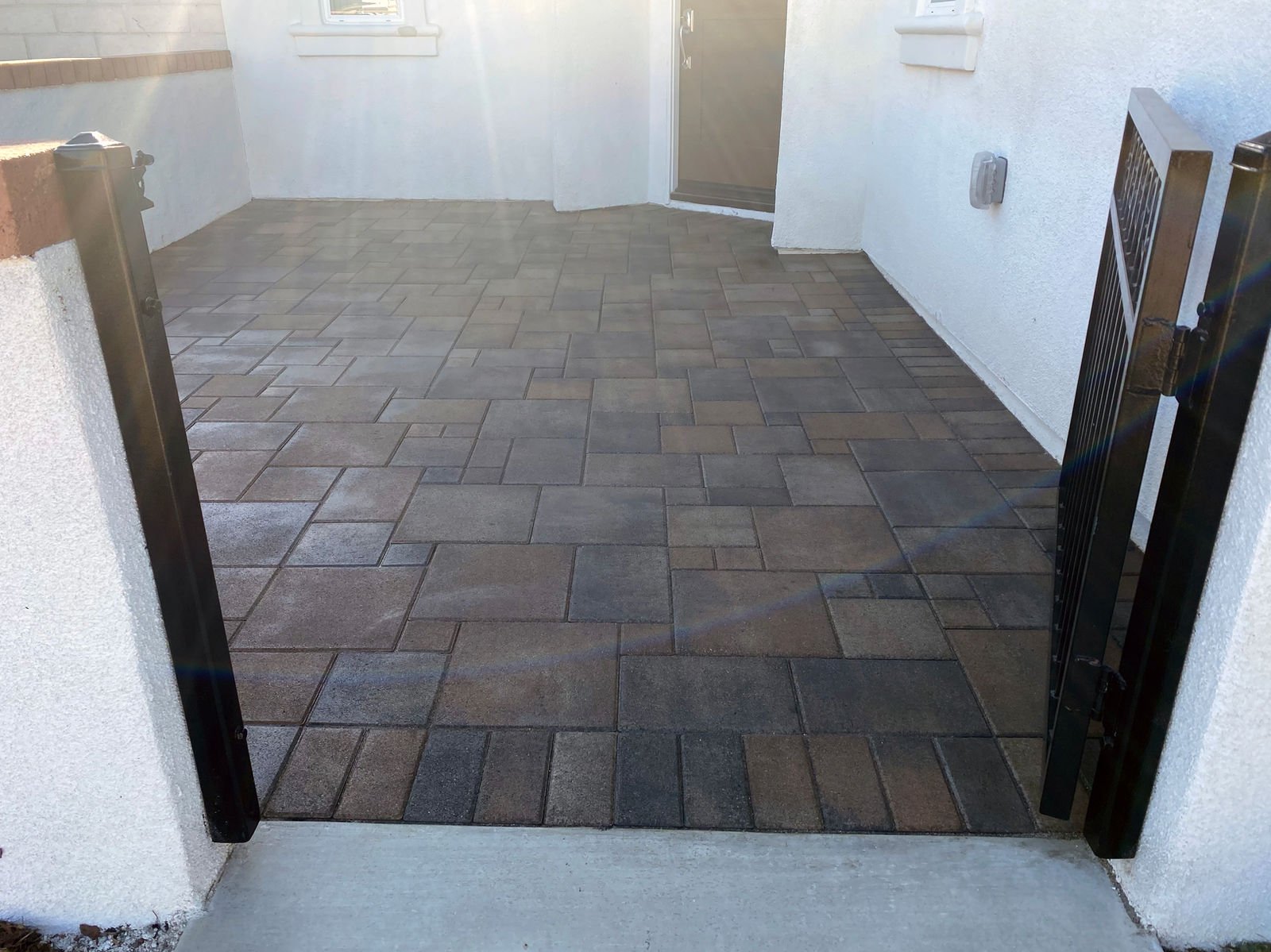 Pavers project by Newline Concrete and Pavers